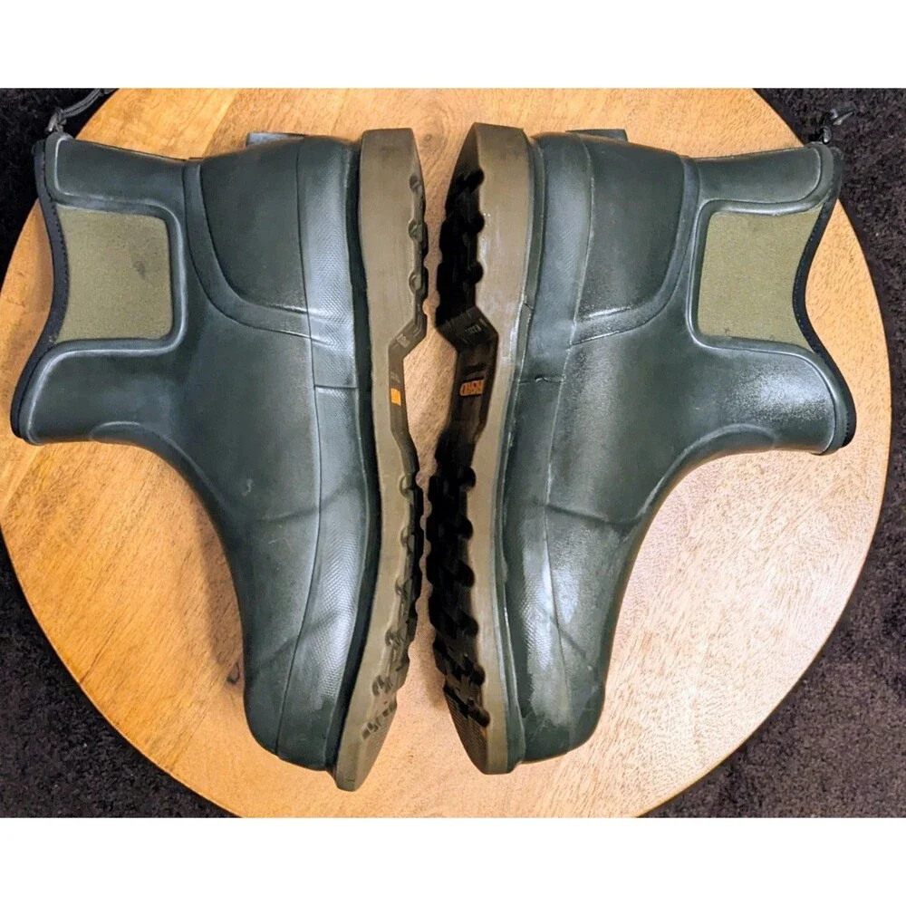 Dryshod Men's 9/9.5 Sodbuster Ankle Boots Green Waterproof Oil Slip Resistant